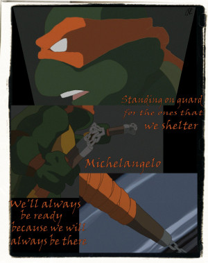 TMNT: Mikey Citizen Soldier by CodenameEternity