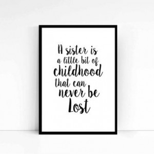 ... quote,Love sister,Family quote,Instant download Love poster