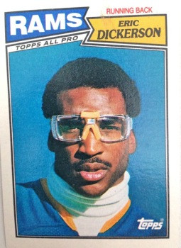 Eric Dickerson Football Cards