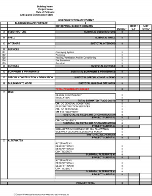 Landscaping Estimate Template - Excel by txq96420