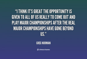 Greg Norman Quote