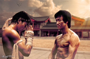 Tony Jaa vs Bruce Lee