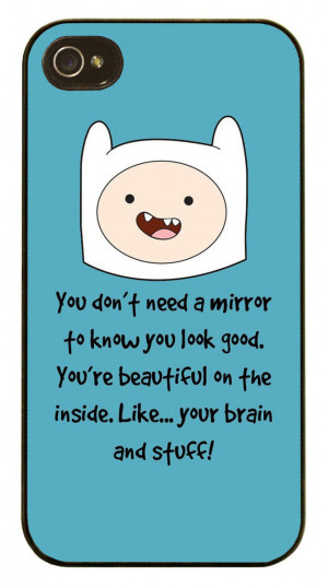 Adventure Time with Finn and Jake BMO Quotes #1 Back Cell Phones Cover ...