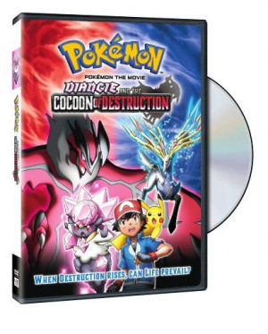 Pokemon Movie 17 Diancie and the Cocoon of Destruction DVD DVDs
