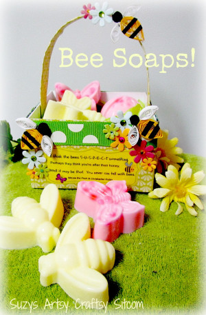 Winnie the Pooh inspired Bee Soaps!