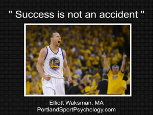 SUCCESS IS NOT AN ACCIDENT