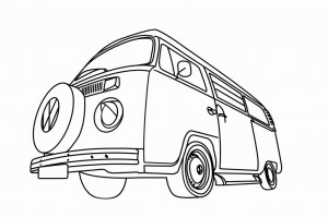 VW Campervan Bay Picture