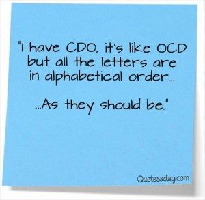 ocd, funny quotes