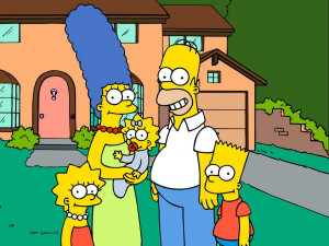 SIMPSONS FAMILY PORTRAIT
