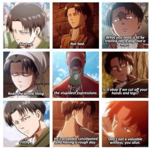 Attack on Titan ~~ THE Heichou is having none of your shit, world-at ...