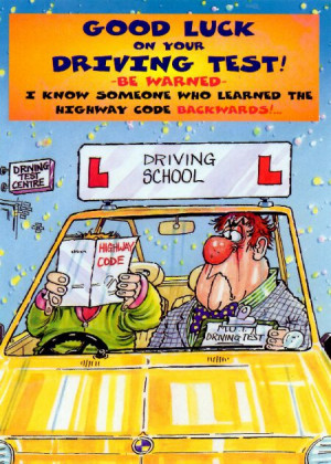 ... Pictures driving test cartoons driving test cartoon funny driving test