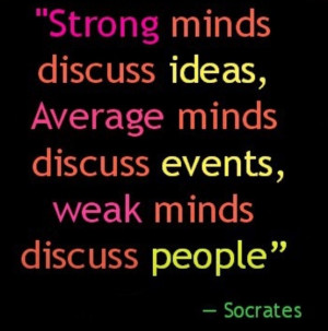 Strong, average, and weak minds
