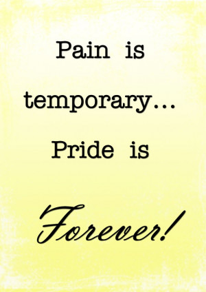 Pain-is-temporary