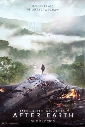 New Poster for Shyamalan's Sci-Fi 'After Earth' Crash Lands on Earth