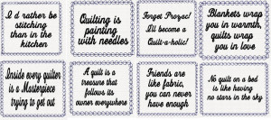 quilt poems and sayings