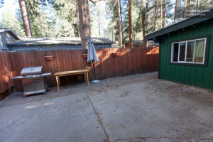 Outdoor Patio Area With Bbq