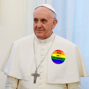 good guy pope francis on being gay meme who am i to judge