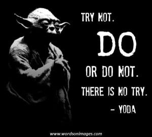 Famous Yoda Quotes Sayings
