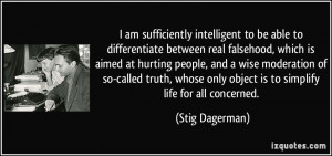 More Stig Dagerman Quotes