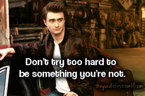 daniel radcliffe, quotes, sayings, celebrity quote