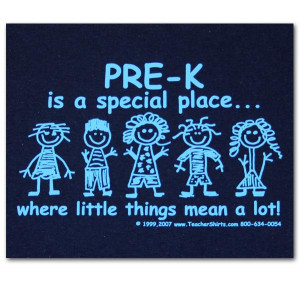 Pre-K is a special place where little things mean a lot