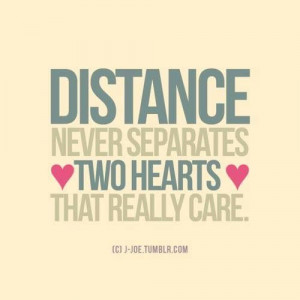 Distance & Love