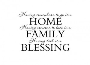 Family Vinyl Wall Decal Wall Quote Saying for Living Room Family Room ...