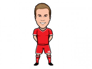 Mario Gotze Wall Sticker by Mathieu Marcou