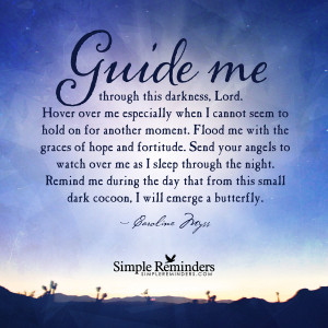 Guide me through this darkness by Caroline Myss