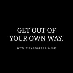 Stop the paralysis by analysis… decide what you want and go get it ...