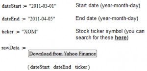 yahoo finance using some vbscript and imports historical stock quotes ...