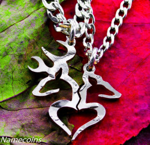 Buck and Doe Necklace, Relationship with fine STAINLESS STEEL CHAINS ...