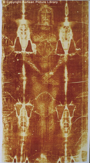 ... to watch a special on the History Channel on the Shroud of Turin