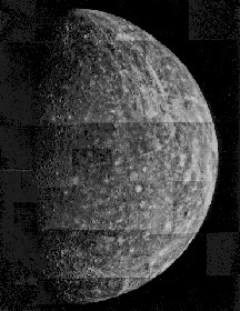 Mercury Planet Surface