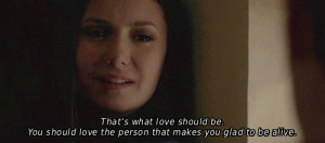 the vampire diaries #The Departed #03x22 #elena gilbert #quote #gif # ...