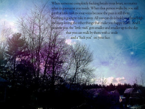 ... this. Made up the quote. Edited it a little in photoshop too #Quotes