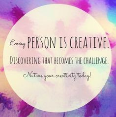 every person is creative quote via www facebook com more creative ...