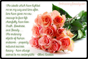 Albert Einstein’s Thoughts about Beauty