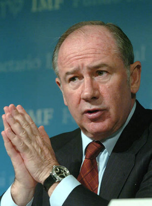 Rodrigo Rato director gerente del FMI