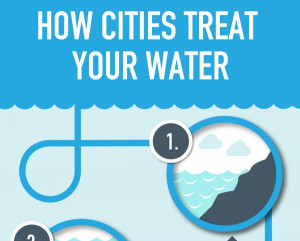 How Cities Treat Your Water Infographic