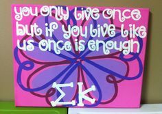 ... by little a little becomes a lot - sorority quote- big/little week