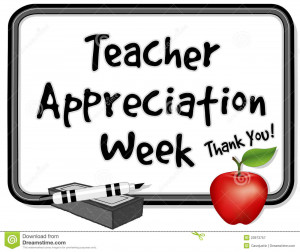 National Teacher Appreciation Week is held each year in the USA during ...