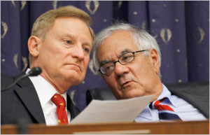 Spencer Bachus, left, the Republican chairman of the House Financial ...