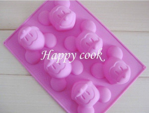 Free Shipping Mickey Cake Mold Cake Mould Silicone Mold Silicone Cake