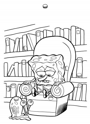 welkom kleurplaten overzicht help faq contact kleurplaat spongebob ...