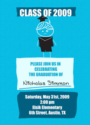 8th Grade Promotion Invitations http://designbetty.com/blog/8th-grade ...