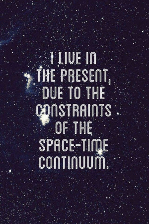 Constraints of the Space-Time Continuum.