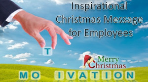 Inspirational Christmas Message for Employees