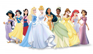 So I couun't help by doing this A version of the Disney Princess Line ...