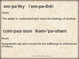 empathy and compassion